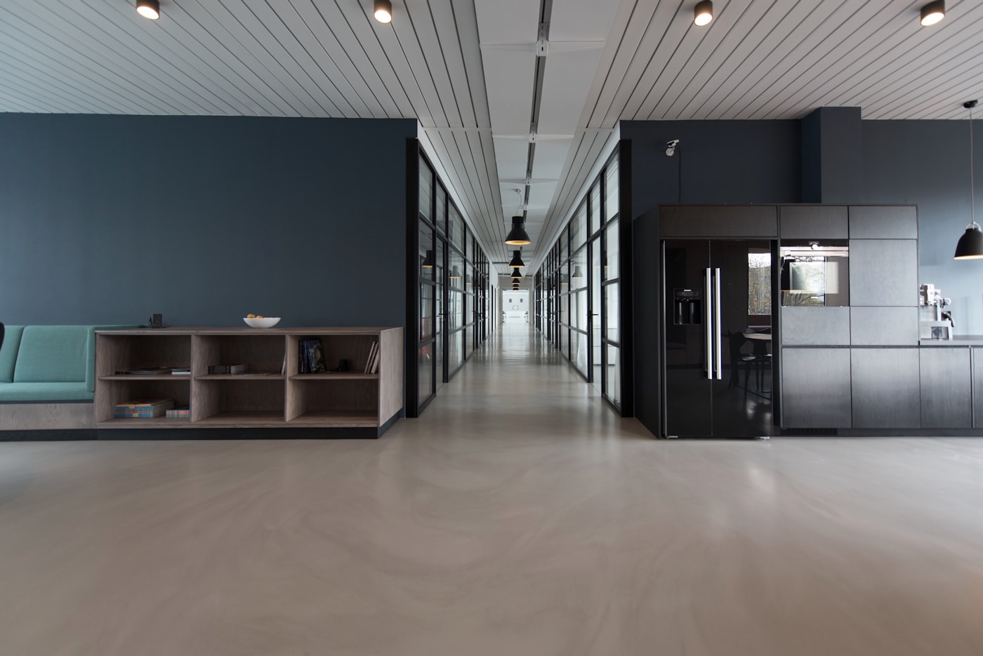 Interior of CampaignRush studio on McDermot Avenue